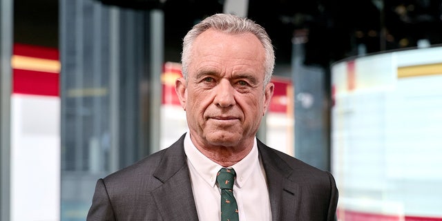 Robert F. Kennedy Jr. at the Fox studio in NYC