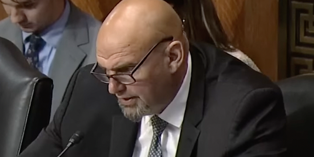 Fetterman at hearing