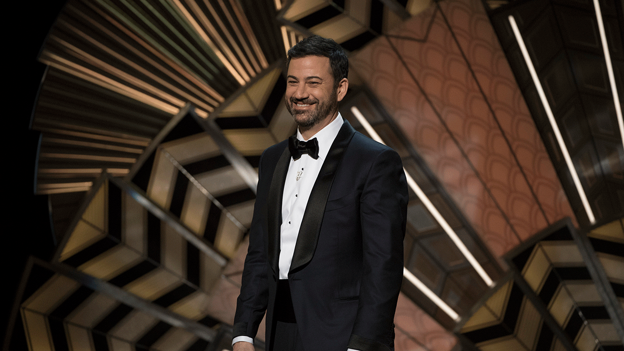 Jimmy Kimmel hosting the 2017 Oscars