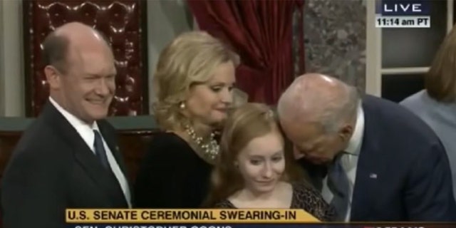 President Joe Biden and Coons