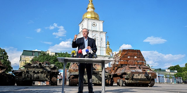 Lindsey Graham in Kyiv