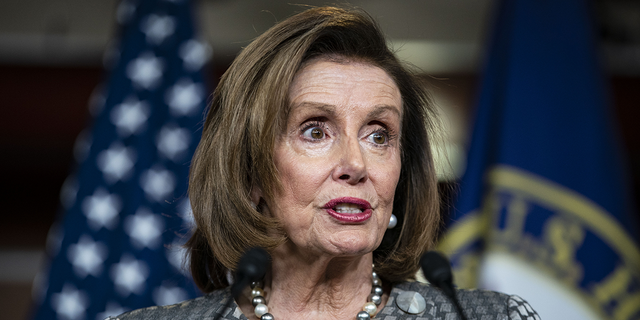 Nancy Pelosi at the Capitol