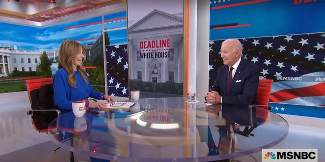 Nicolle Wallace interviews Biden