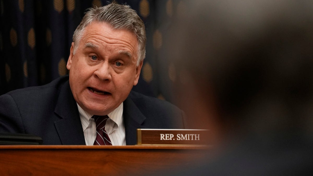 Rep. Chris Smith, a Republican from New Jersey, speaks during a House Foreign Affairs Committee hearing on March 10, 2021.