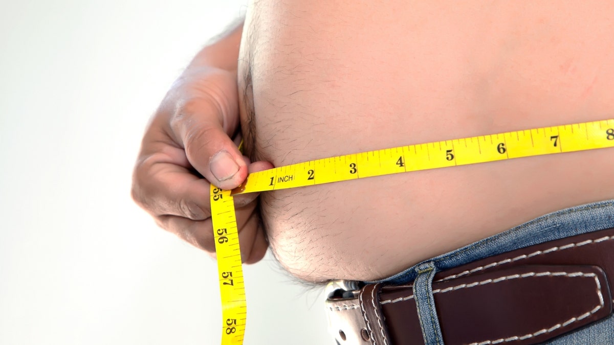 Obesity being measured