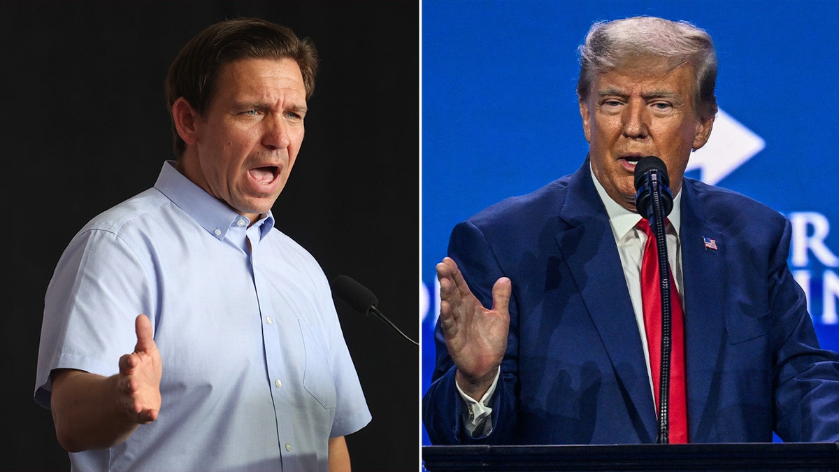 DeSantis and Trump