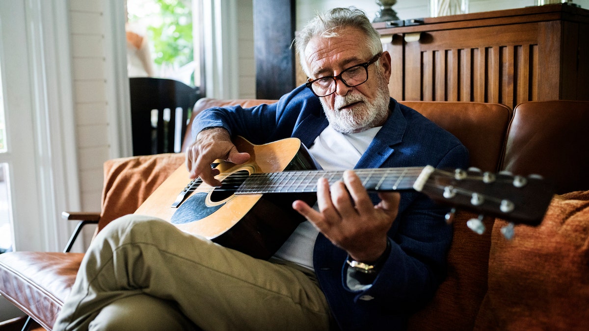 Man playing guitar