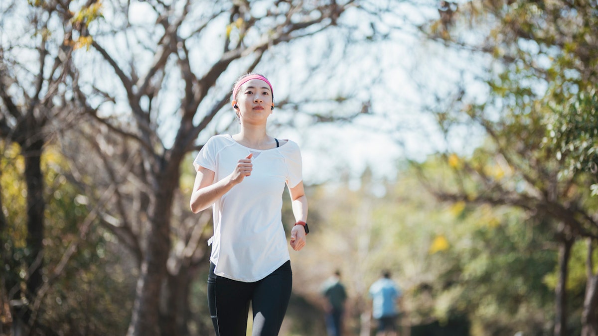 Woman running