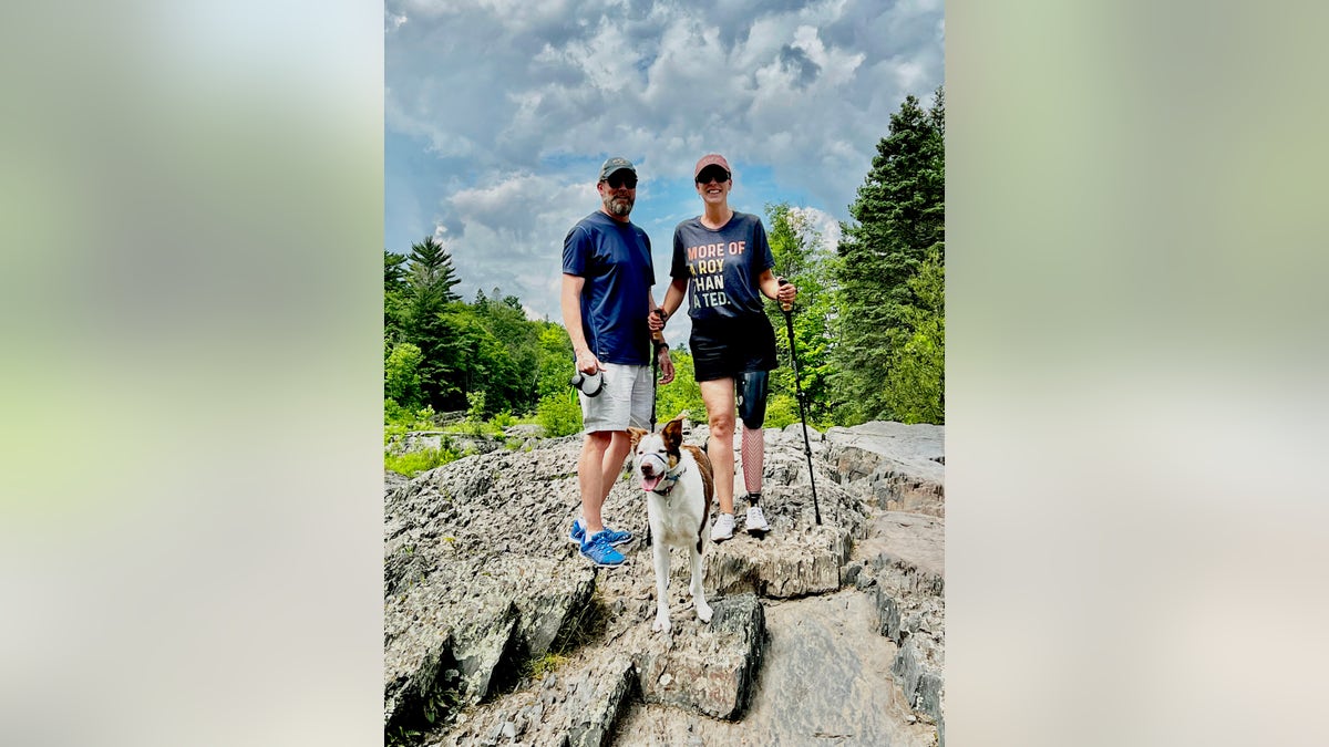 Allison Miller hiking