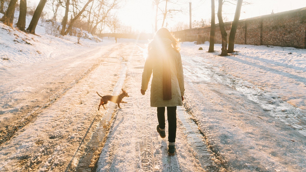 Woman walking