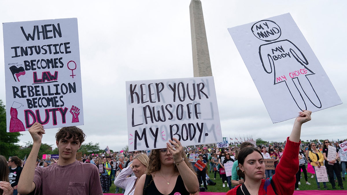 Abortion rights activist rally